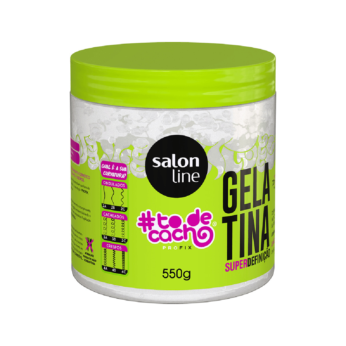 Gelatina Capilar Salon Line #todecacho Super Definição 550g — Salon Line | Drogaria Taveira
