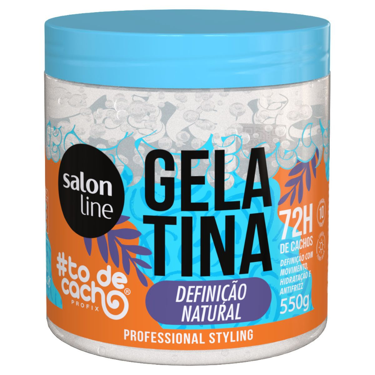 Gelatina Condicionador Solon Line Todecacho Definicao Natural 550g — Salon Line | Drogaria Taveira