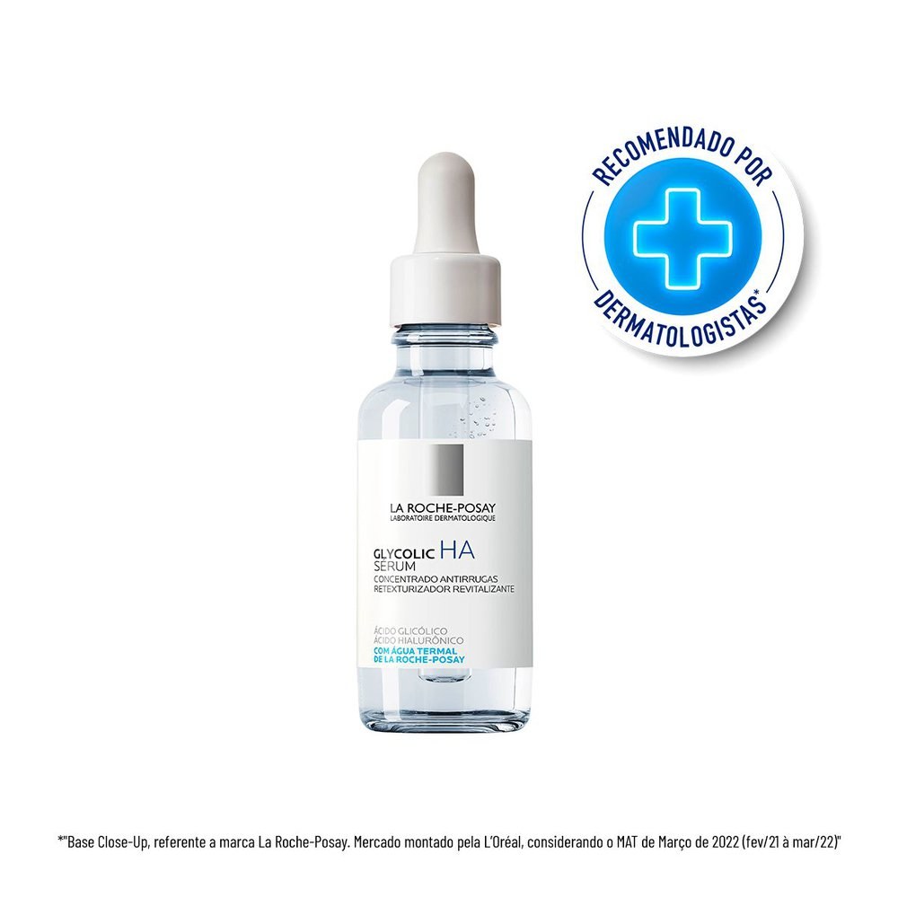 Glycolic Ha Sérum La Roche-Posay 30ml — La Roche-Posay | Drogaria Taveira