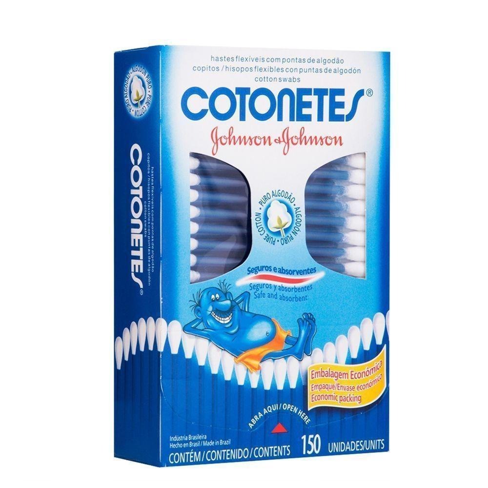 Hastes Flexíveis Cotonetes Johnson & Johnson 150 Unidades — imagem 2 | Drogaria Taveira