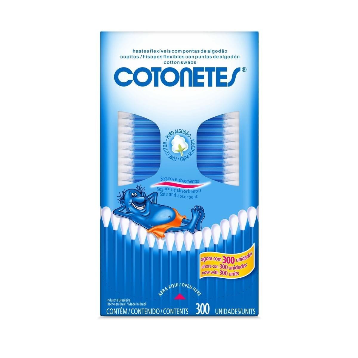 Hastes Flexíveis Cotonetes Johnson & Johnson 300 Unidades — Johnson & Johnson | Drogaria Taveira