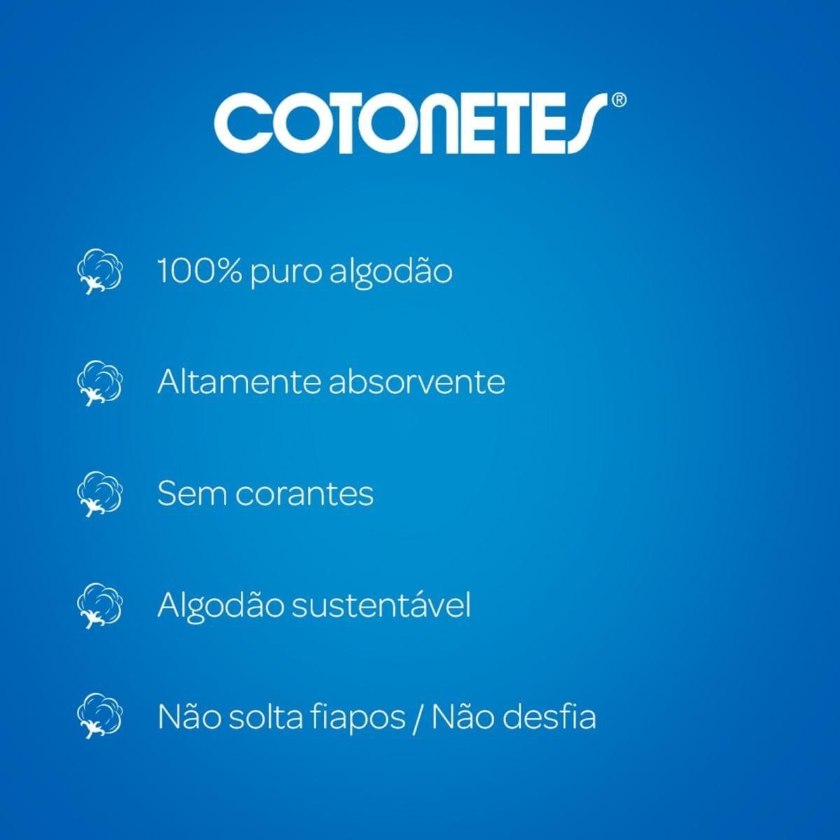Hastes Flexíveis Cotonetes Johnson & Johnson 300 Unidades — imagem 3 | Drogaria Taveira