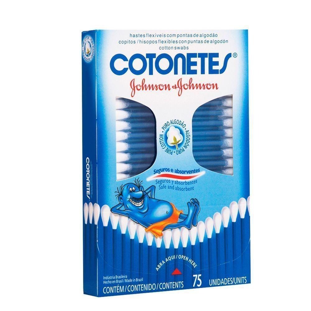 Hastes Flexíveis Cotonetes Johnson & Johnson 75 Unidades — imagem 2 | Drogaria Taveira