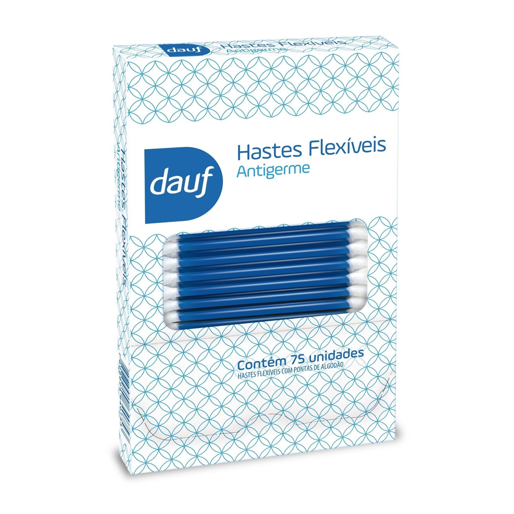 Hastes Flexível Dauf 75 Unidades — Dauf | Drogaria Taveira