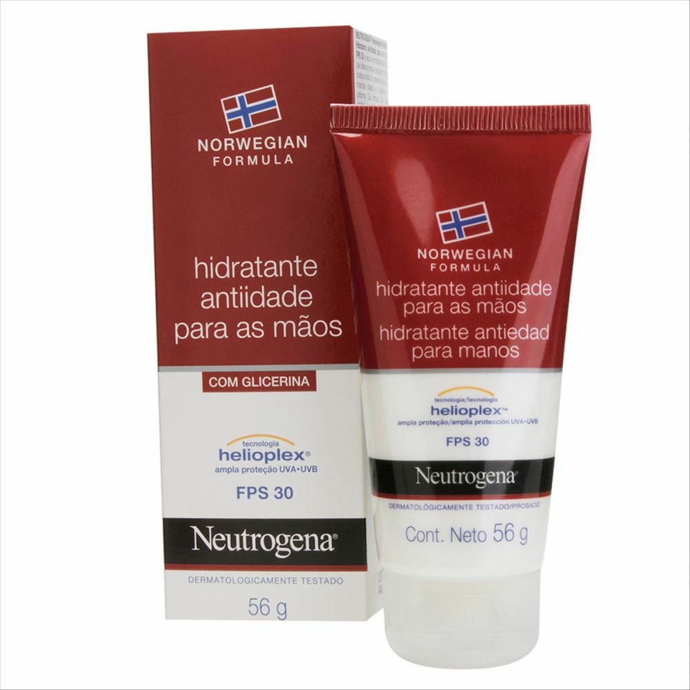 Hidratante anti-Idade Para mãos Neutrogena norwegian formula fps 30 56g — imagem 4 | Drogaria Taveira