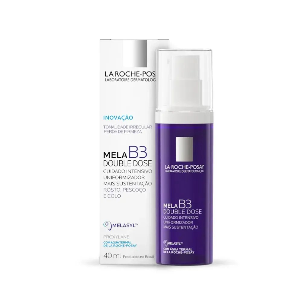 Hidratante Clareador Uniformizador La Roche-Posay Mela B3 Double Dose 40ml — imagem 2 | Drogaria Taveira