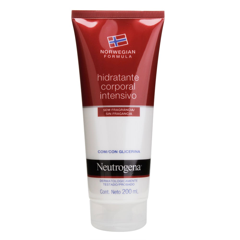 Hidratante corporal Neutrogena norwegian formula intensivo sem fragrância 200ml — imagem 2 | Drogaria Taveira