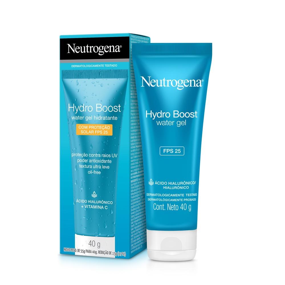 Hidratante Facial Neutrogena Hydro Boost Water Gel FPS 25 40g — imagem 3 | Drogaria Taveira