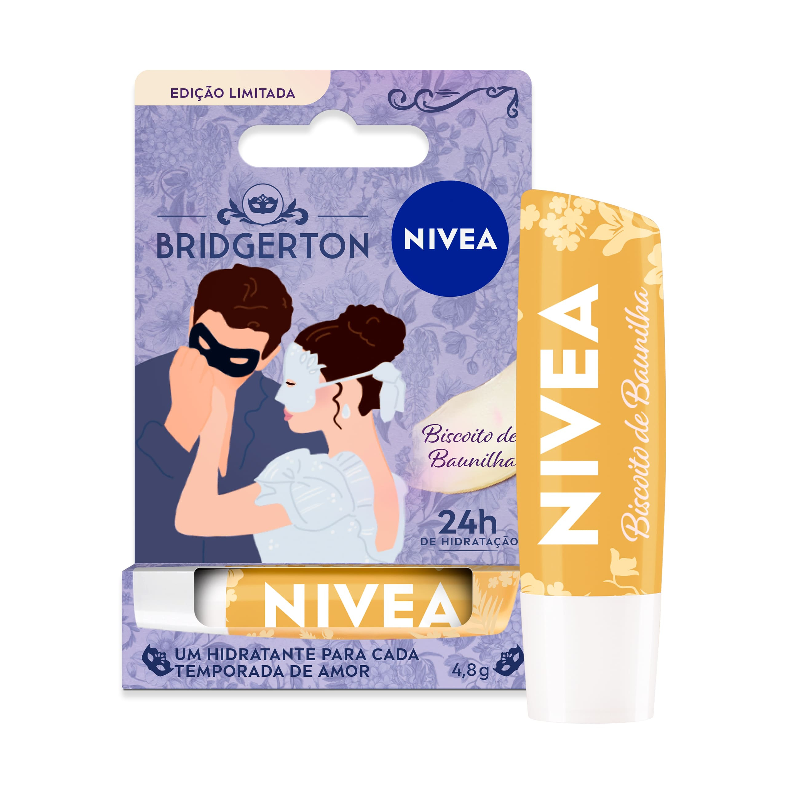 Hidratante Labial Nivea Biscoito De Baunilha Bridgerton 4,8g — imagem 2 | Drogaria Taveira