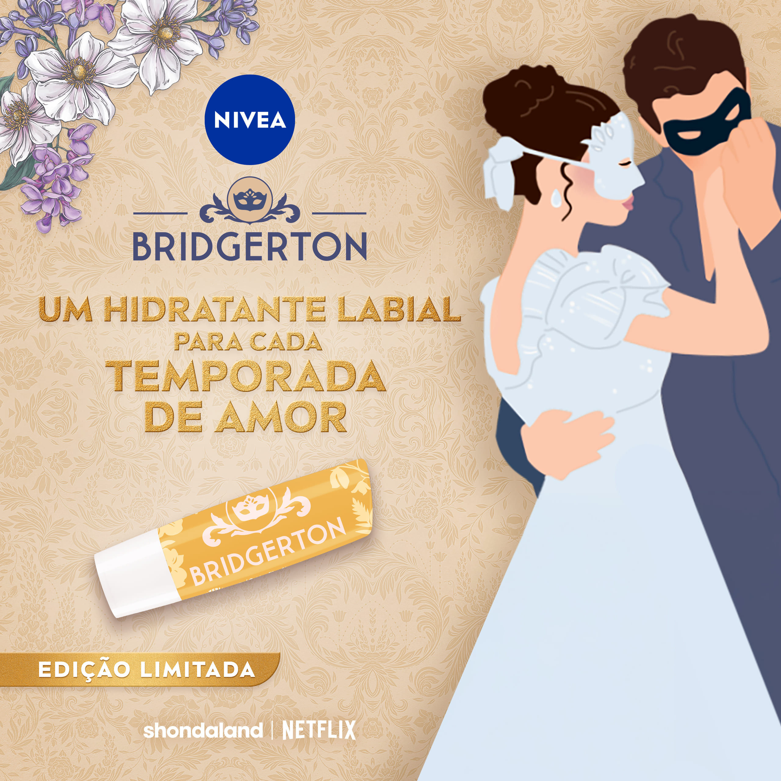 Hidratante Labial Nivea Biscoito De Baunilha Bridgerton 4,8g — imagem 3 | Drogaria Taveira