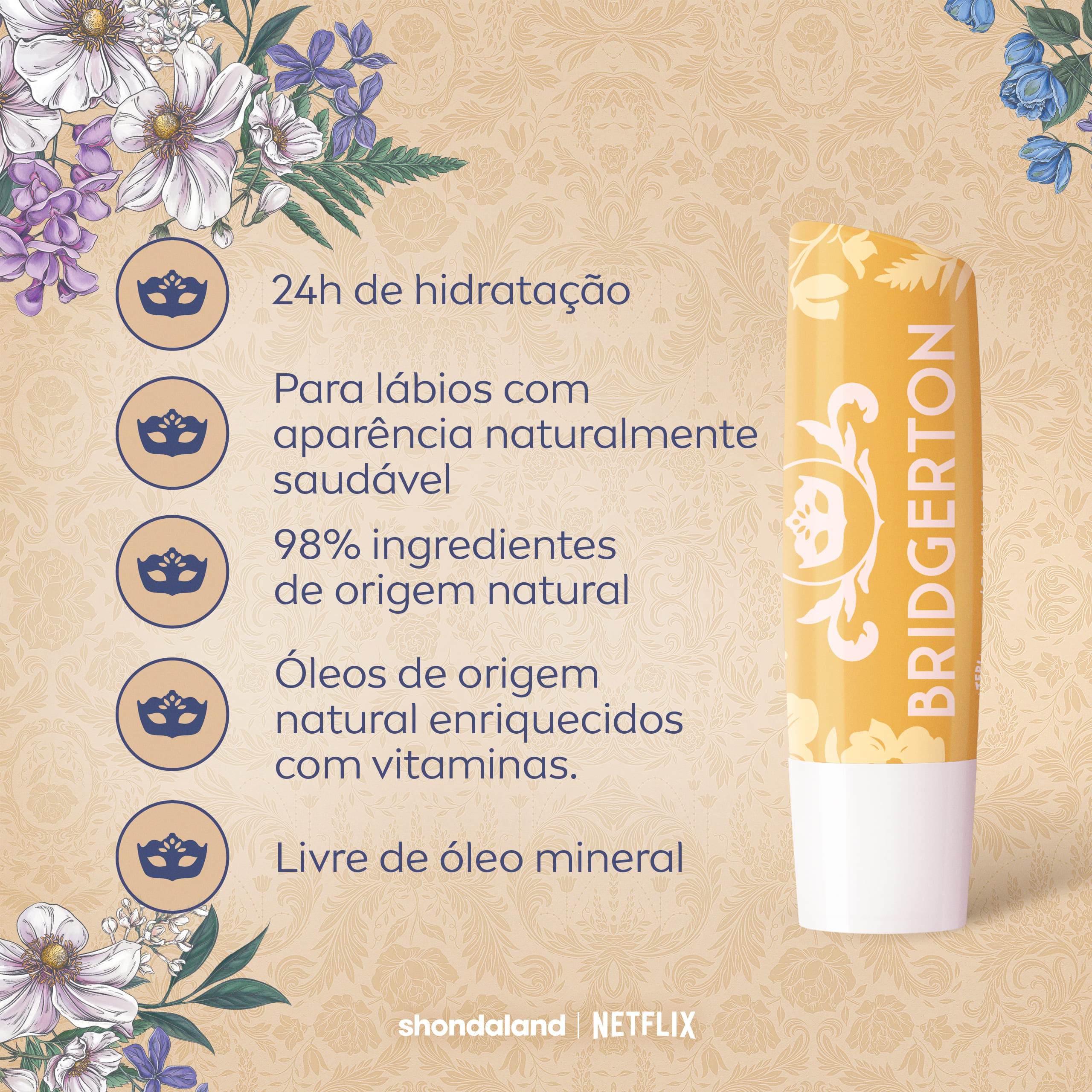 Hidratante Labial Nivea Biscoito De Baunilha Bridgerton 4,8g — imagem 4 | Drogaria Taveira