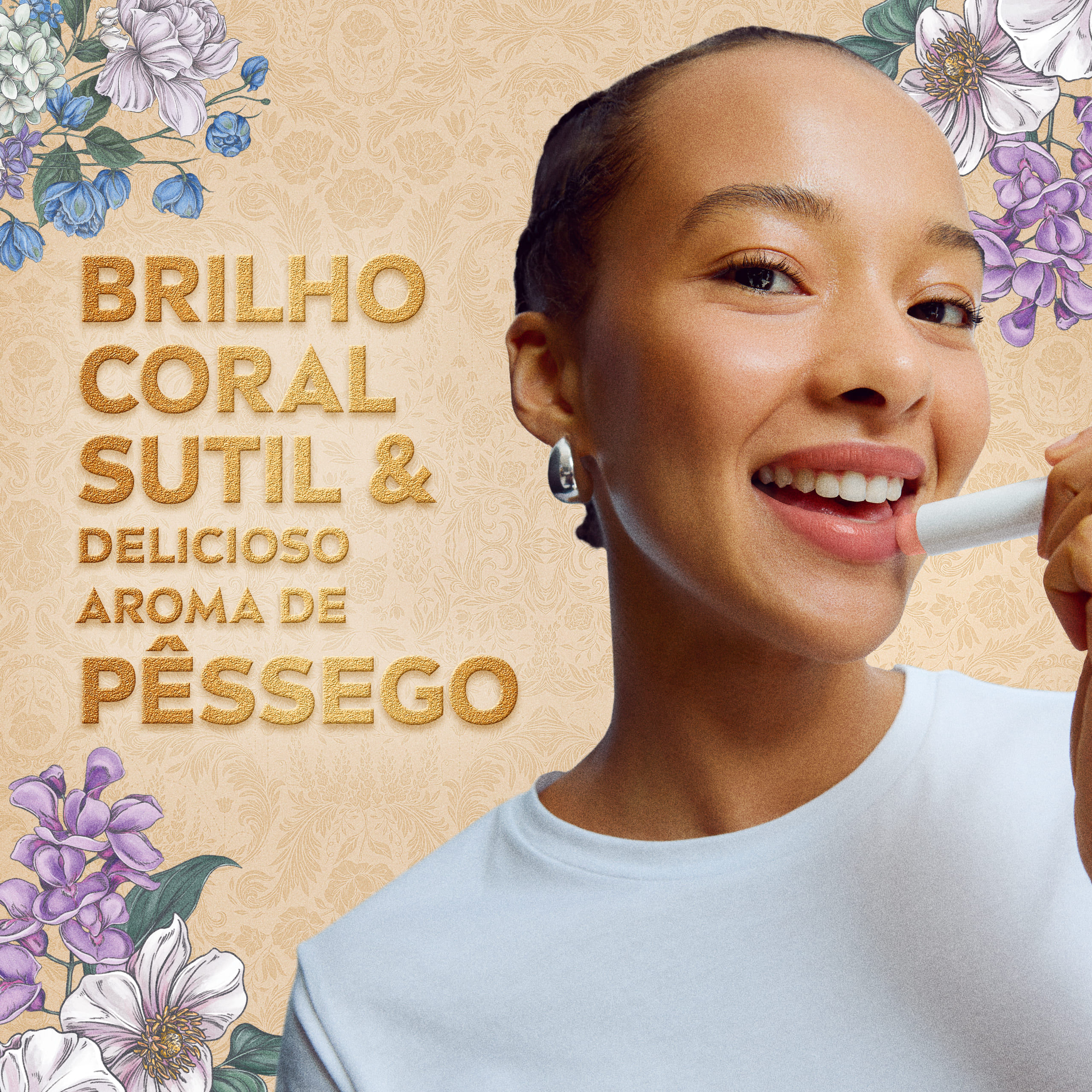 Hidratante Labial Nivea Chá De Pêssego Bridgerton 4,8g — imagem 4 | Drogaria Taveira