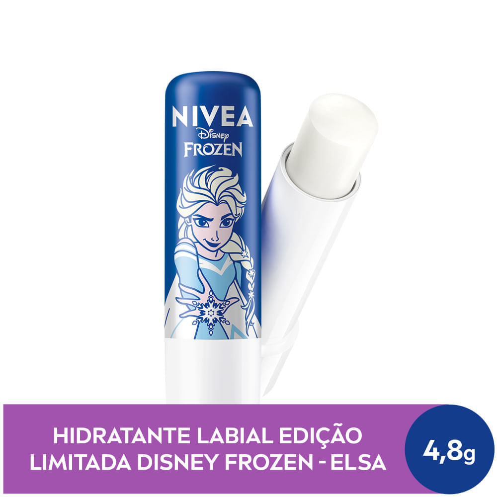 Hidratante Labial Nivea Disney Frozen Original Care 4,8g — imagem 2 | Drogaria Taveira
