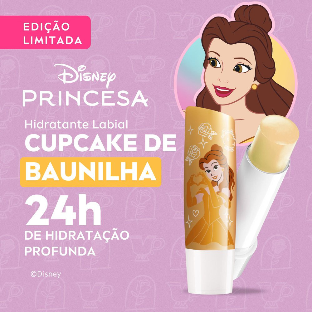 Hidratante Labial Nivea Disney Princesa Cupcake De Baunilha 4,8g — imagem 2 | Drogaria Taveira