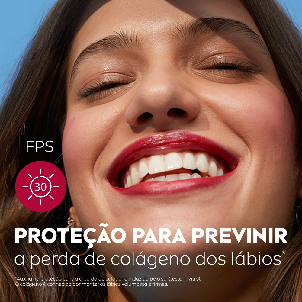 Hidratante Labial Nivea Hidra Color Vermelho 4,8g — imagem 4 | Drogaria Taveira