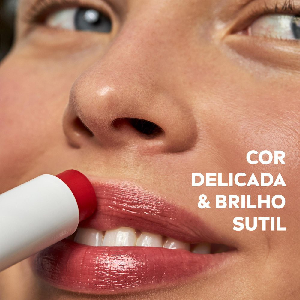 Hidratante Labial Nivea Morango Shine 4,8g — imagem 3 | Drogaria Taveira
