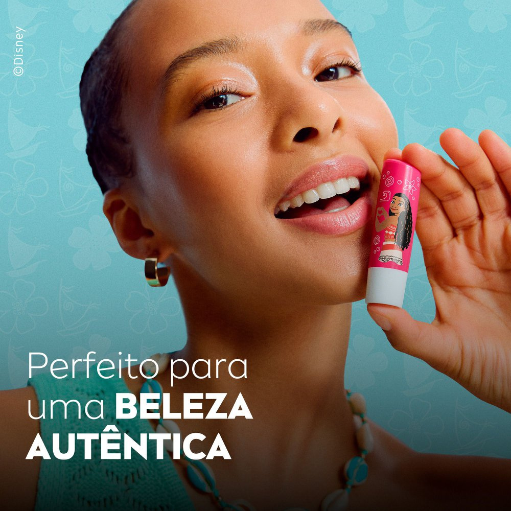 Hidratante Labial Nivea Sorbet De Melancia Princesa Moana 24h 4,8g Edição Limitada Disney — imagem 3 | Drogaria Taveira