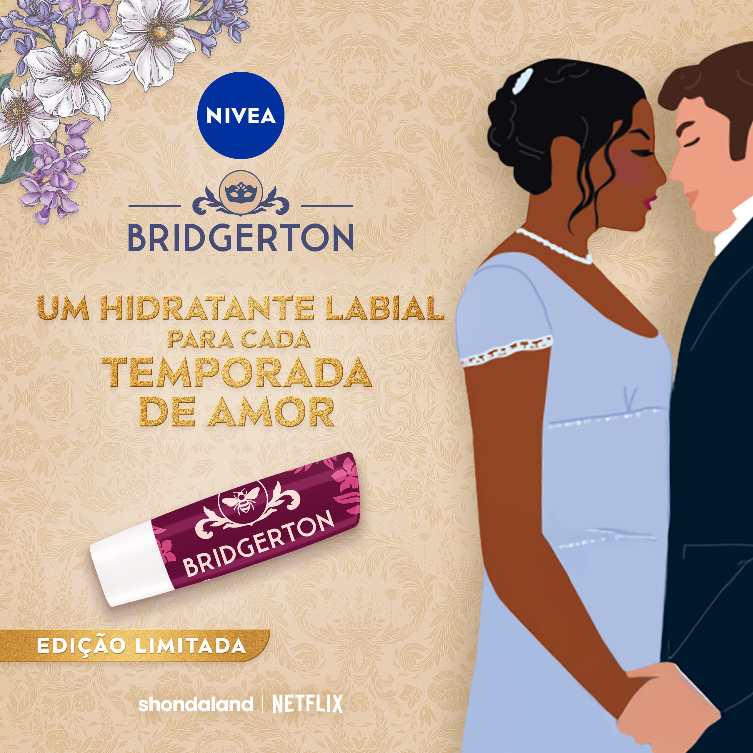 Hidratante Labial Nivea Torta De Amora Bridgerton 4,8g — imagem 3 | Drogaria Taveira