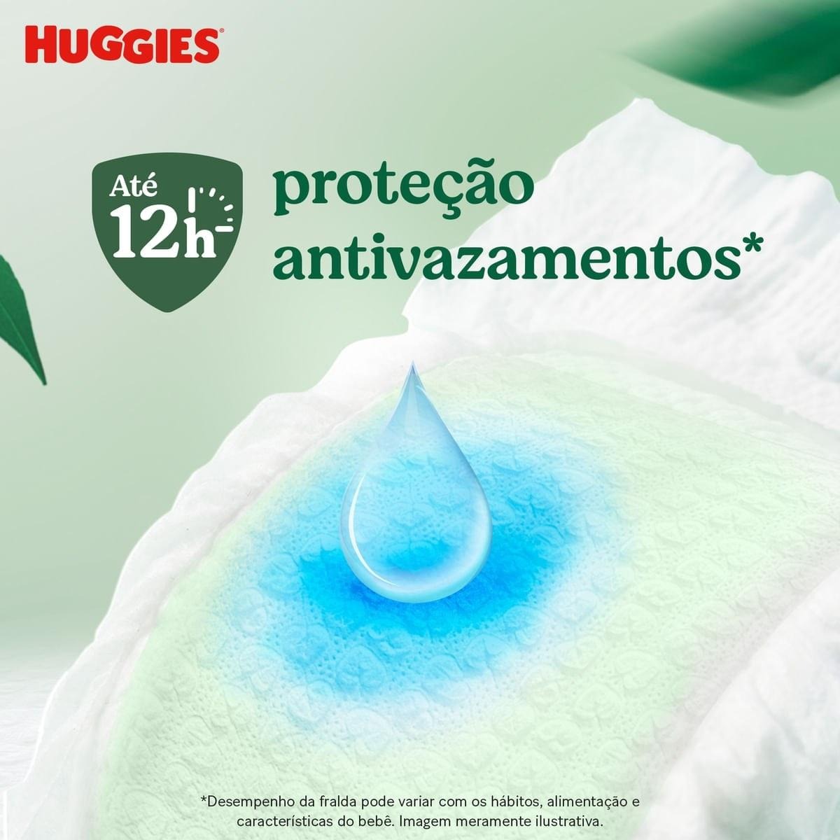 Huggies Fralda Descartável Premium Natural Care M - 78 Un — imagem 3 | Drogaria Taveira
