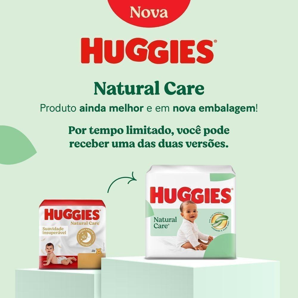 Huggies Fralda Descartável Premium Natural Care RN - 34 Un — imagem 2 | Drogaria Taveira
