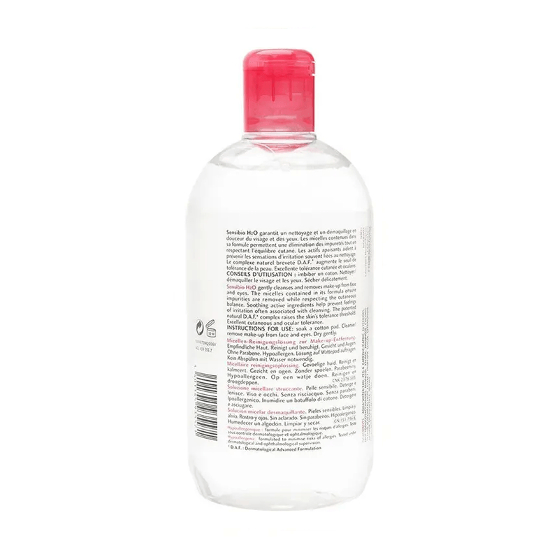Kit Água Micelar Bioderma Sensibio H2O 500ml 2 Unidades — imagem 3 | Drogaria Taveira
