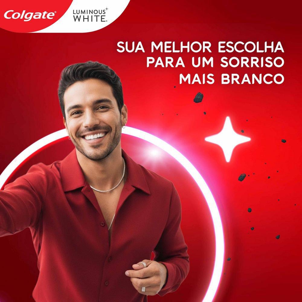 Kit Creme Dental Colgate Luminous White Carvão Ativado Clareador 70g 3 Unidades — imagem 3 | Drogaria Taveira