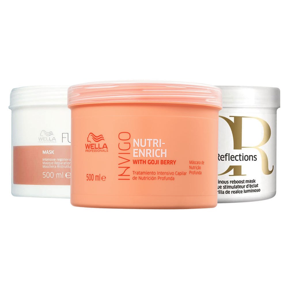 Kit de Cronograma Capilar Wella Professionals Profissional - 3 Produtos — imagem 3 | Drogaria Taveira
