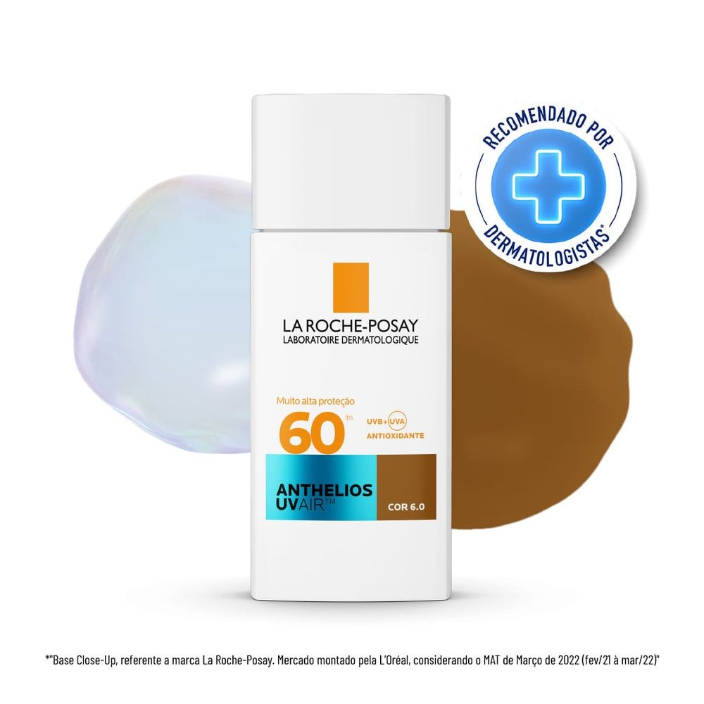 Kit La Roche-Posay Anti-Idade e Proteção Solar Creme Facial Hyalu B5 50g + Protetor Solar Anthelios UV Air Cor 6.0 FPS 60 45ml — imagem 4 | Drogaria Taveira