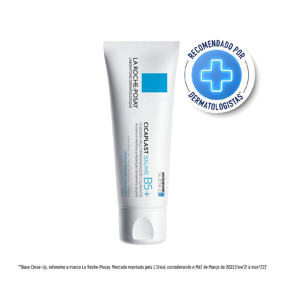 Kit La Roche-Posay Cicaplast Baume B5+ Creme Multirreparador 40ml + Cicaplast Baume B5+ 20ml — imagem 3 | Drogaria Taveira