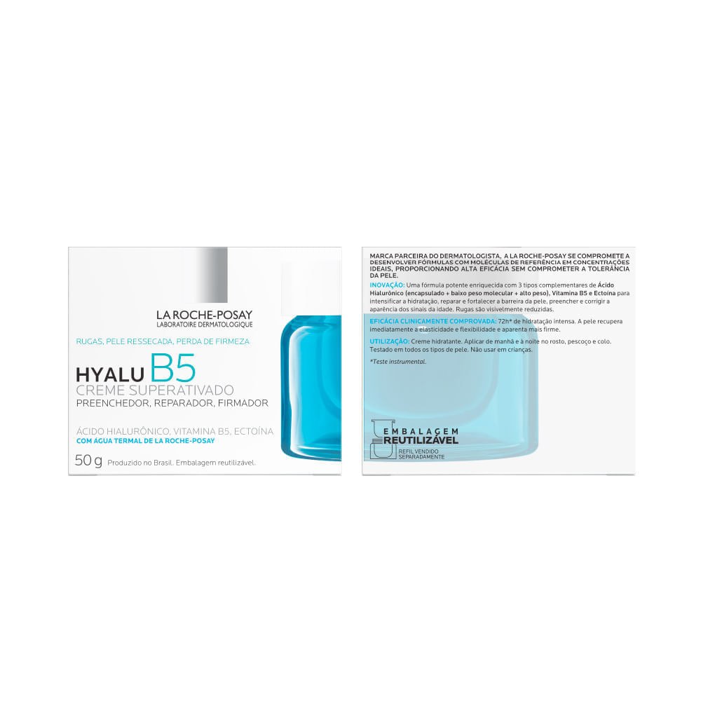 Kit La Roche-Posay Hyalu B5 e Anthelios Anti-Idade Creme Facial Hyalu B5 Superativado 50g + Protetor Solar Anthelios UV Air Cor 4.0 45ml — imagem 4 | Drogaria Taveira