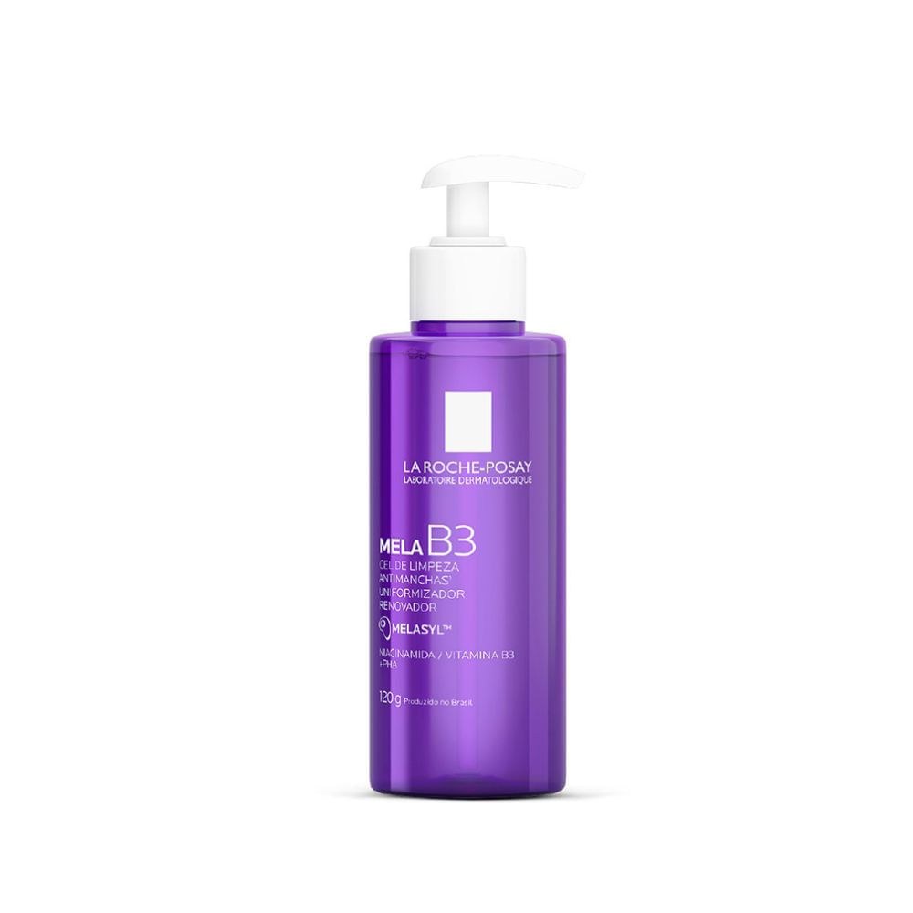 Kit La Roche-Posay Mela B3 Gel de Limpeza 120g + Hidratante Facial 40ml + Loção Corporal 200ml — imagem 3 | Drogaria Taveira