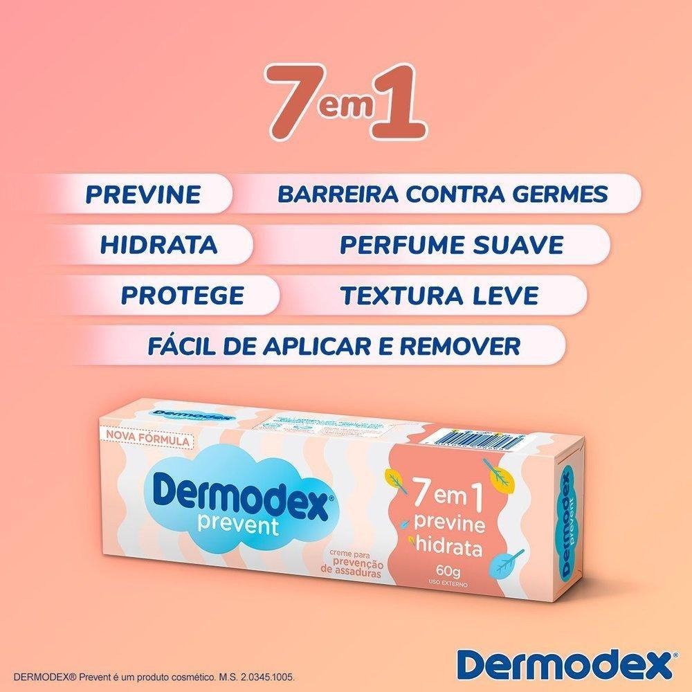 Kit Pomadas de Assadura Infantil Dermodex Prevent 60g cada 2 Uni 40% na 2ª unidade — imagem 4 | Drogaria Taveira