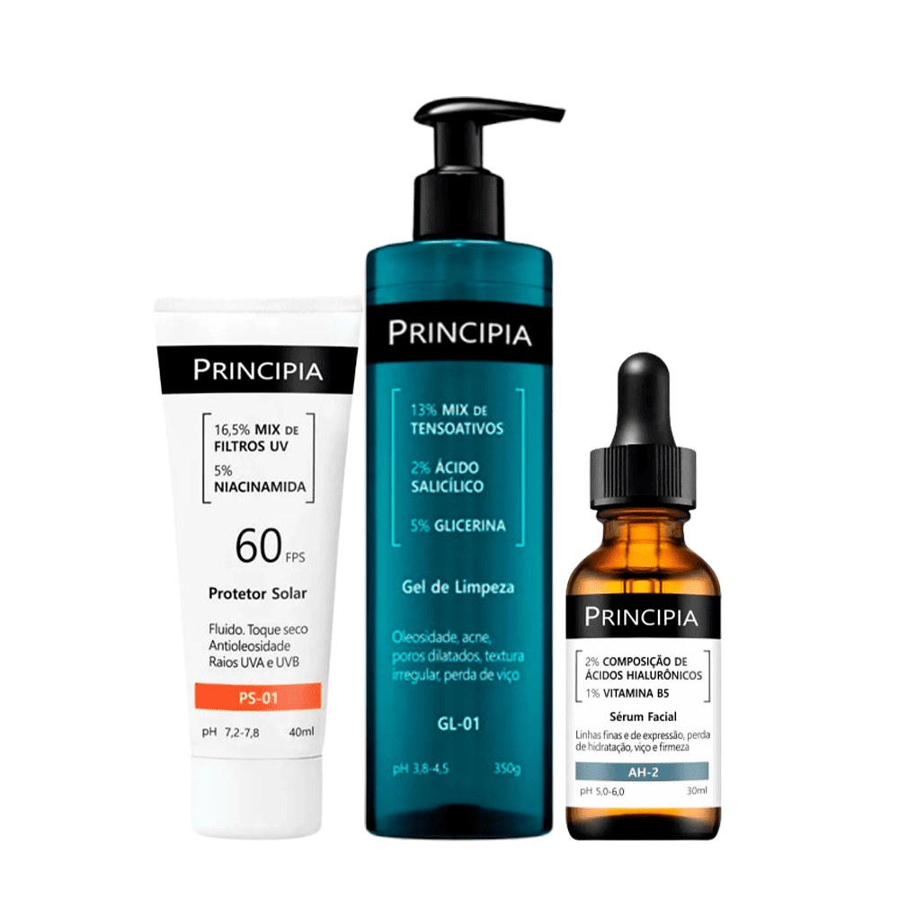Kit Principia Trio Gl + Ah + Ps — Principia | Drogaria Taveira