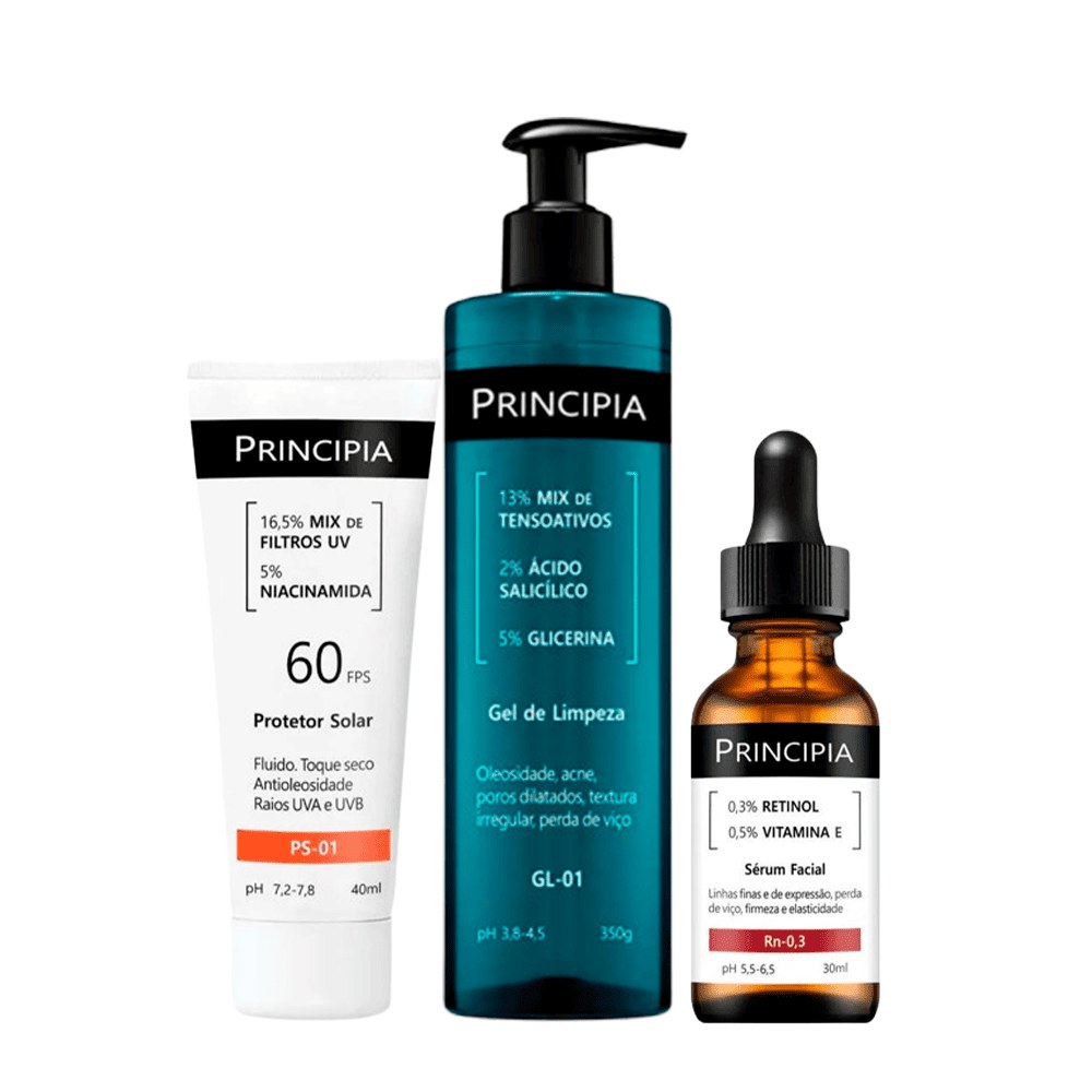 Kit Principia Trio Gl + Rn + Ps — Principia | Drogaria Taveira
