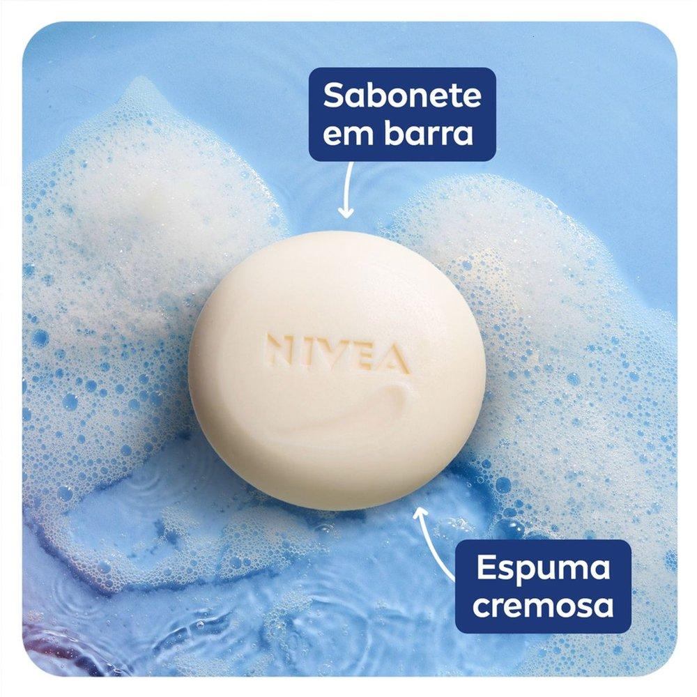 Kit Sabonete em Barra Nivea Creme Care 80g 6 Unidades — imagem 4 | Drogaria Taveira