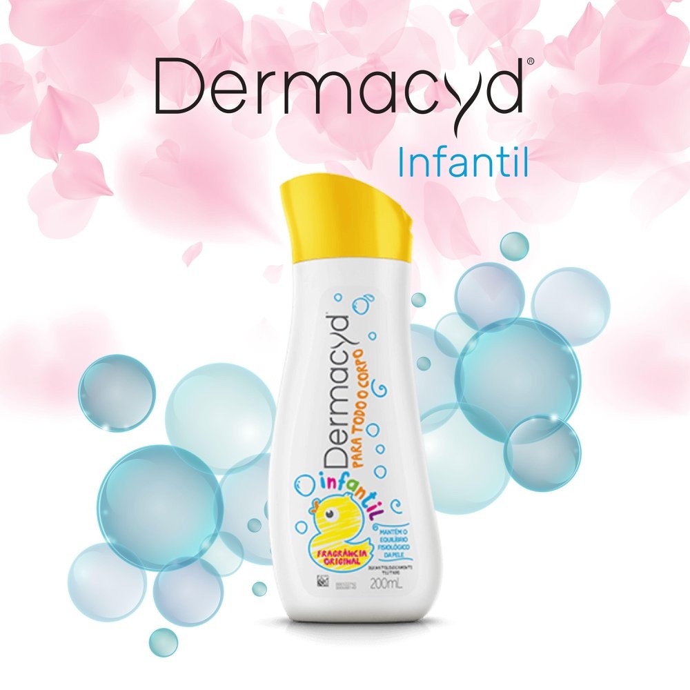Kit Sabonete Líquido Infantil Dermacyd 200ml 1 Uni + Sabonete Líquido 100ml 1 Uni Oferta Especial 300ml — imagem 4 | Drogaria Taveira