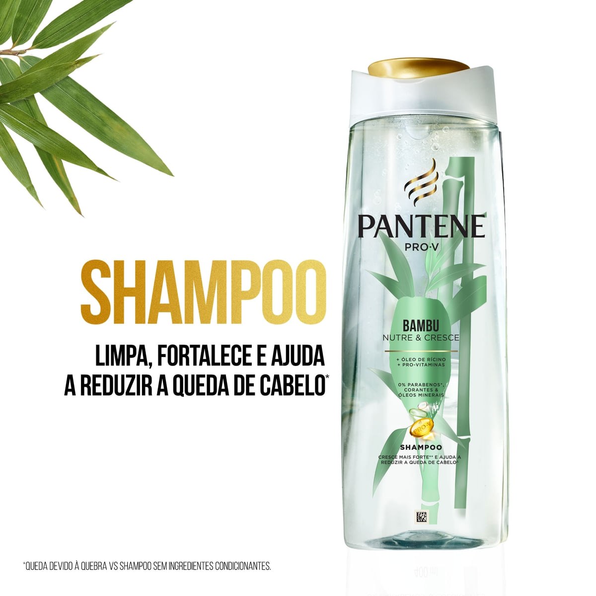 Kit Shampoo Pantene Pro-V Bambu 400ml 1 Unidade + Condicionador Pantene Pro-V Bambu 175ml 1 Unidade — imagem 2 | Drogaria Taveira