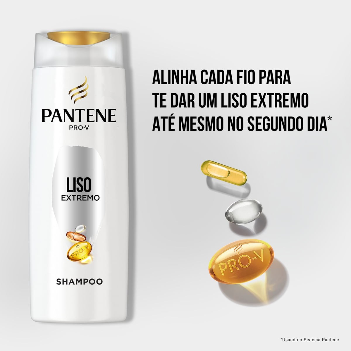 Kit Shampoo Pantene Pro-V Liso Extremo 350ml 1 Unidade + Condicionador Pantene Pro-V Liso Extremo 175ml 1 Unidade — imagem 3 | Drogaria Taveira