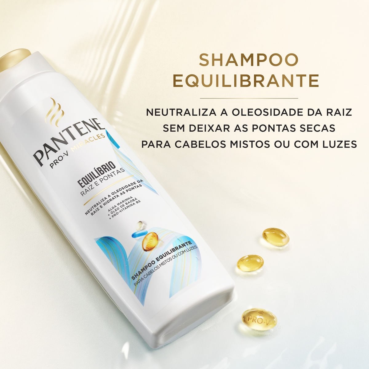 Kit Shampoo Pantene Pro-V Miracles Equilíbrio Raiz e Pontas 300ml 1 Uni + Condicionador Miracles Equilíbrio Raiz e Pontas 150ml 1 Uni — imagem 2 | Drogaria Taveira