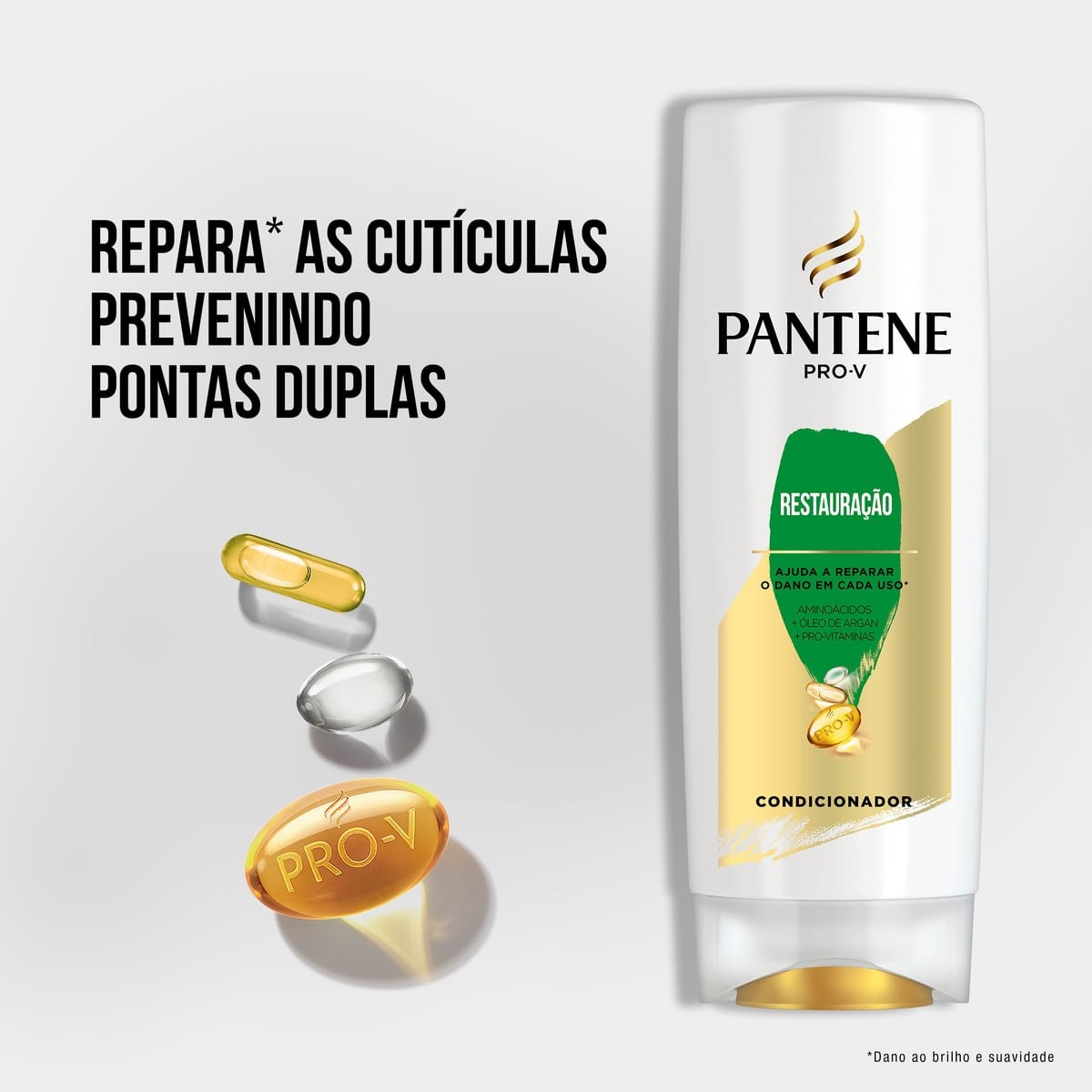 Kit Shampoo Pantene Pro-V Restauração 350ml 1 Uni + Condicionador Pantene Pro-V Restauração 175ml 1 Uni — imagem 4 | Drogaria Taveira