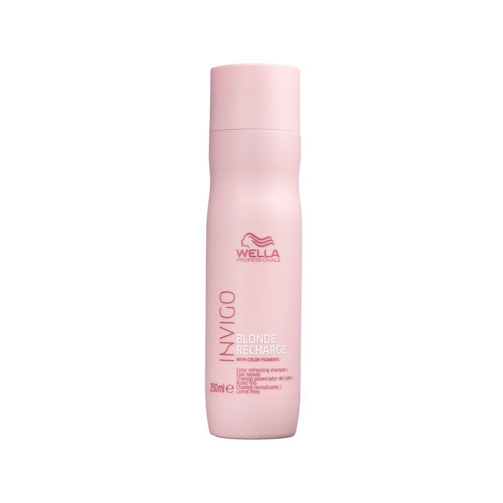 Kit Wella Invigo Cool Blonde Recharge- Shampoo 250 ml + Óleo 30 ml — imagem 3 | Drogaria Taveira