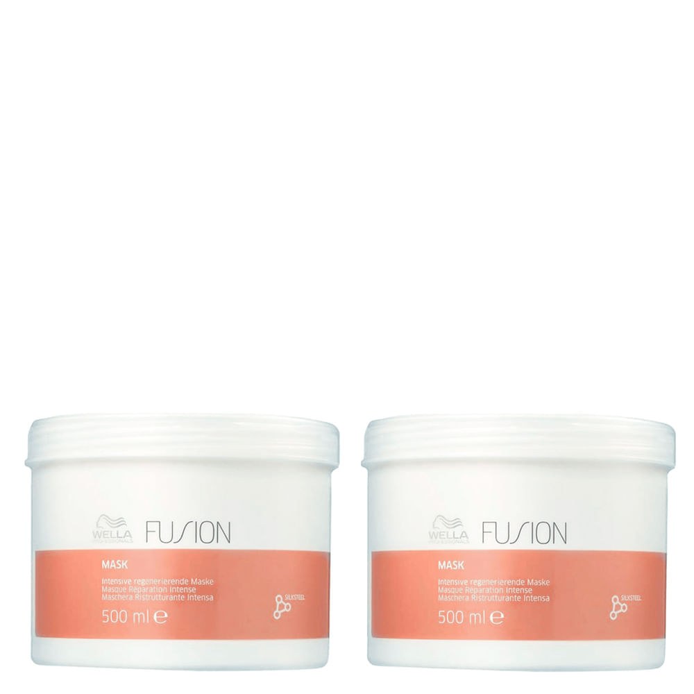 Kit Wella Professionals Fusion Máscara de Reparação 500 ml - 2 Unidades — Wella Professionals | Drogaria Taveira