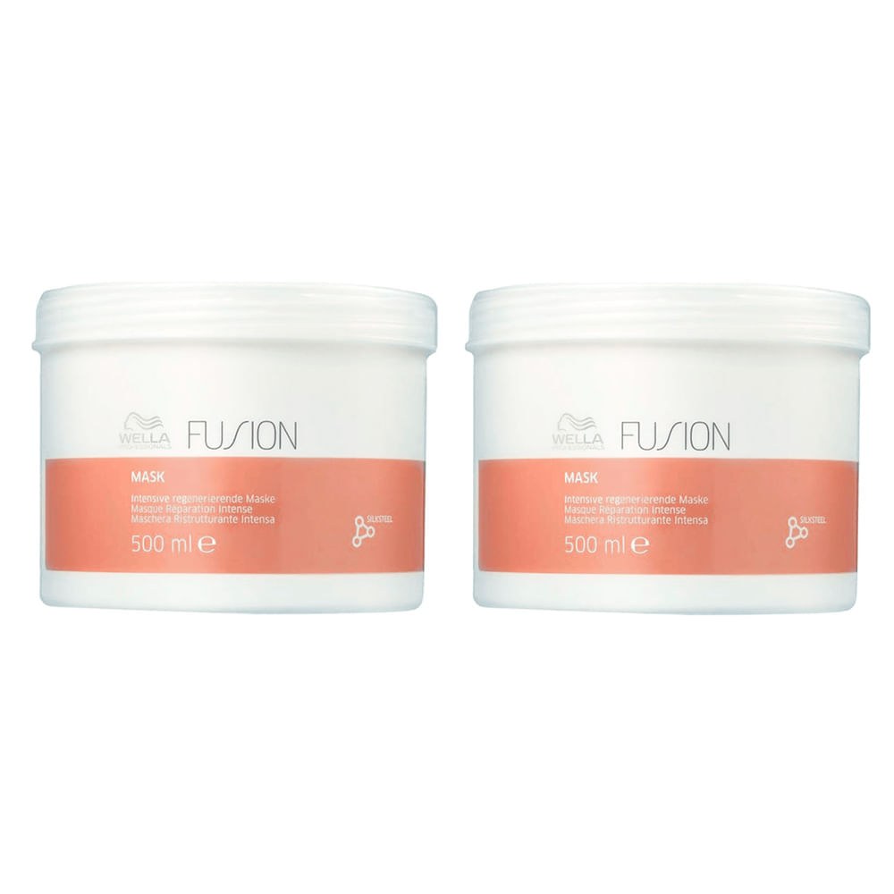 Kit Wella Professionals Fusion Máscara de Reparação 500 ml - 2 Unidades — imagem 2 | Drogaria Taveira