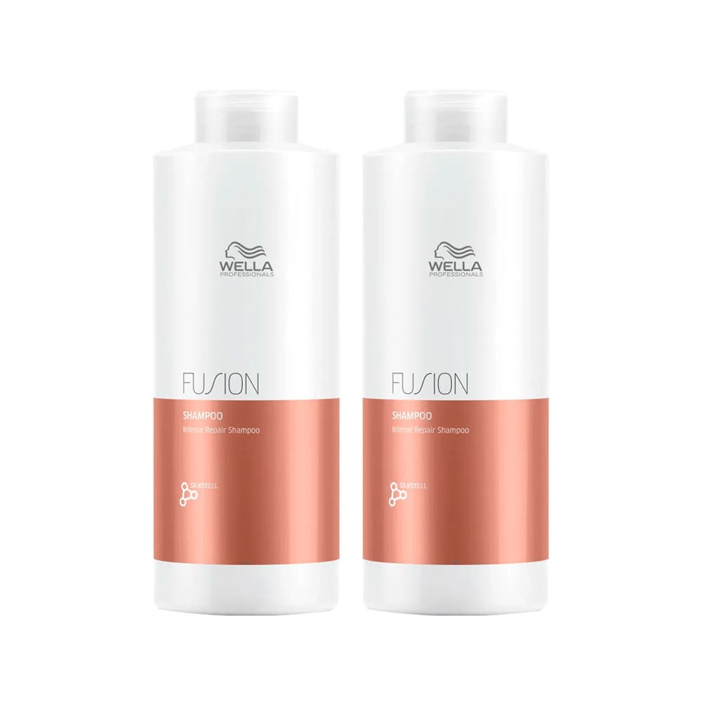 Kit Wella Professionals Fusion Shampoo 1000 ml - 2 Unidades — imagem 2 | Drogaria Taveira