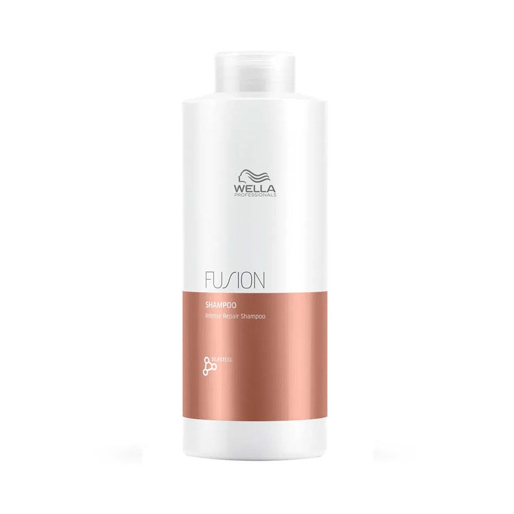 Kit Wella Professionals Fusion - Shampoo 1000 ml + Máscara 500 ml + Óleo 100 ml — imagem 4 | Drogaria Taveira