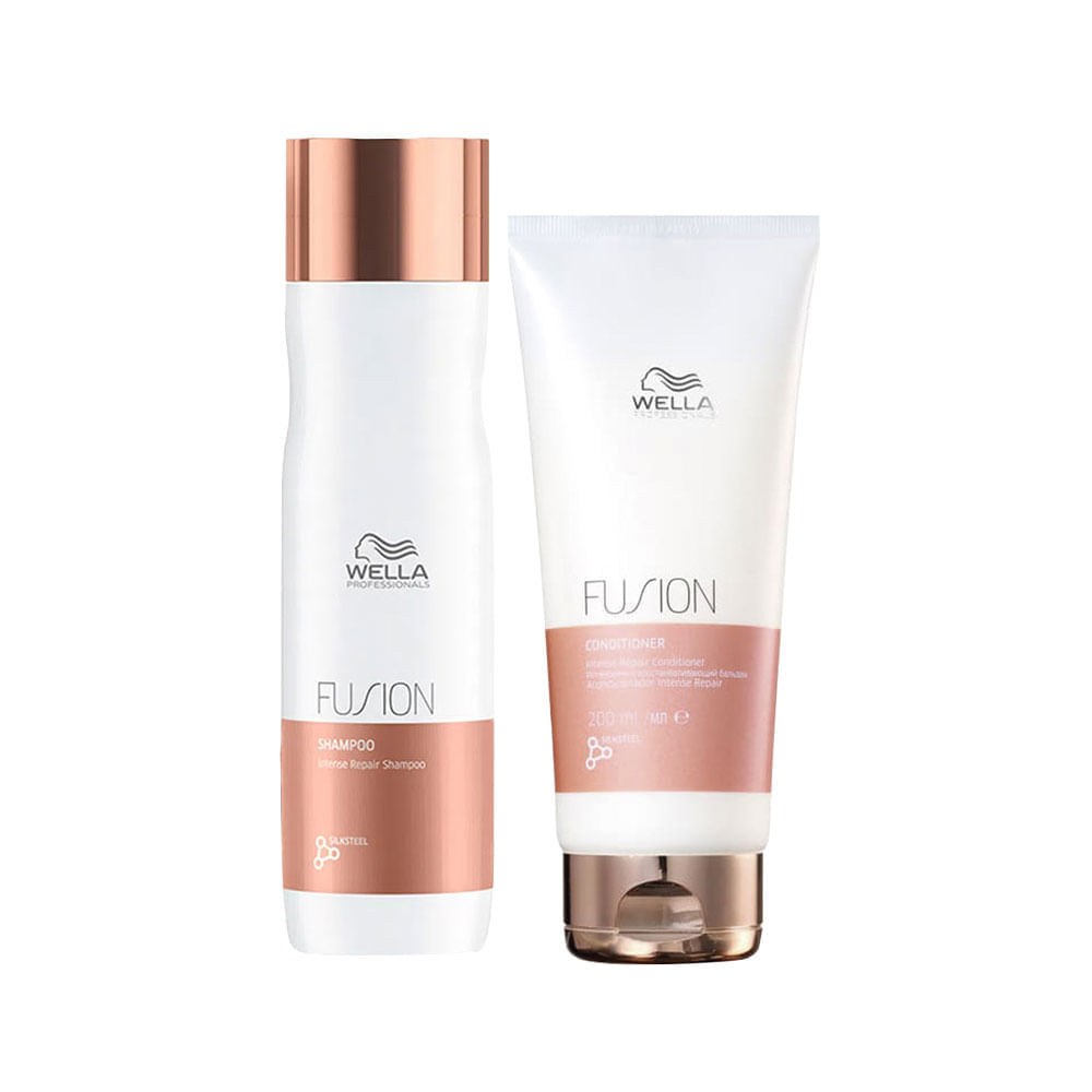 Kit Wella Professionals Fusion - Shampoo 250 ml + Condicionador 200 ml — imagem 2 | Drogaria Taveira