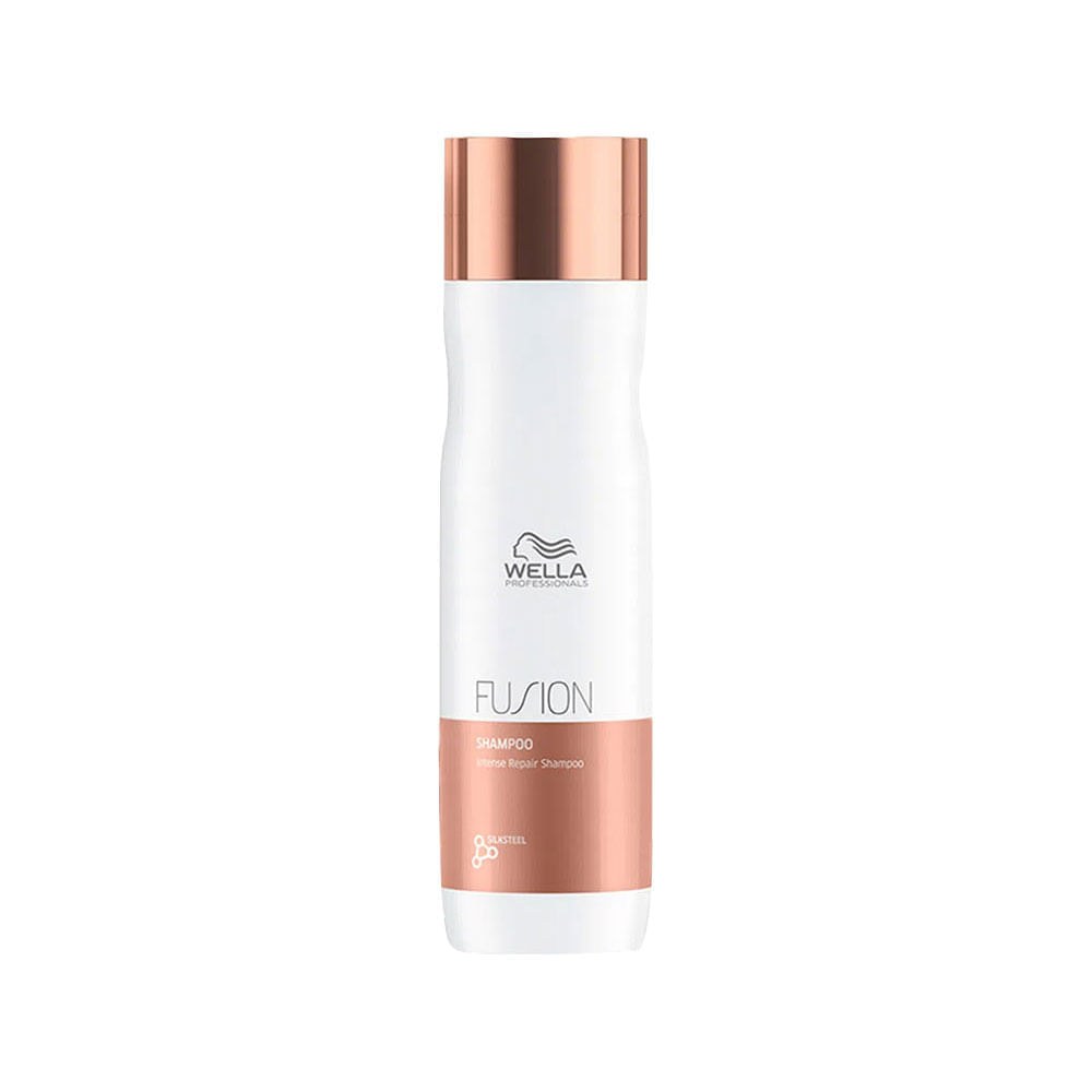 Kit Wella Professionals Fusion - Shampoo 250 ml + Máscara 150 ml + Tratamento Reconstrução 70 ml — imagem 4 | Drogaria Taveira