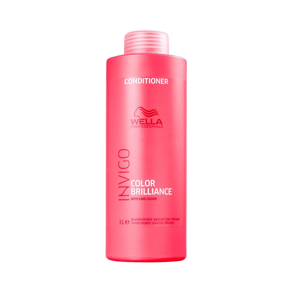 Kit Wella Professionals Invigo Color Brilliance - Shampoo 1000 ml + Condicionador 1000 ml — imagem 4 | Drogaria Taveira