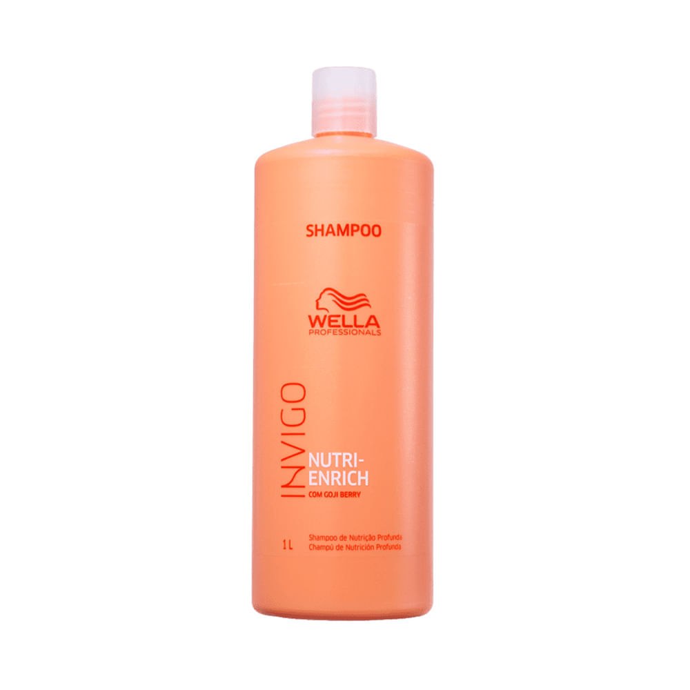 Kit Wella Professionals Invigo Nutri Enrich - Shampoo 1000 ml + Condicionador 1000 ml — imagem 3 | Drogaria Taveira