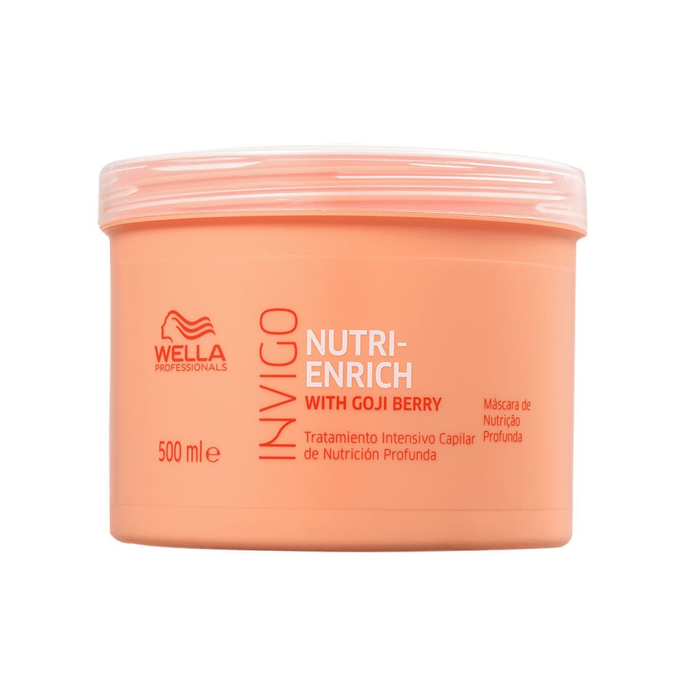 Kit Wella Professionals Invigo Nutri Enrich - Shampoo 1000 ml + Condicionador 1000 ml + Máscara 500 ml + Óleo 100 ml — imagem 2 | Drogaria Taveira